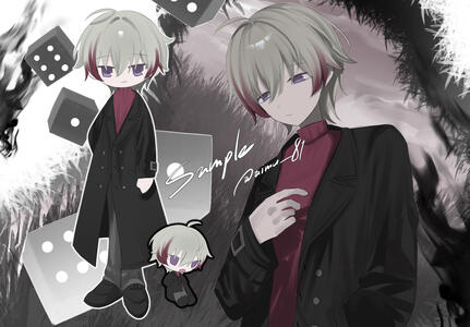Simple Sketch Page (+1 Chibi)